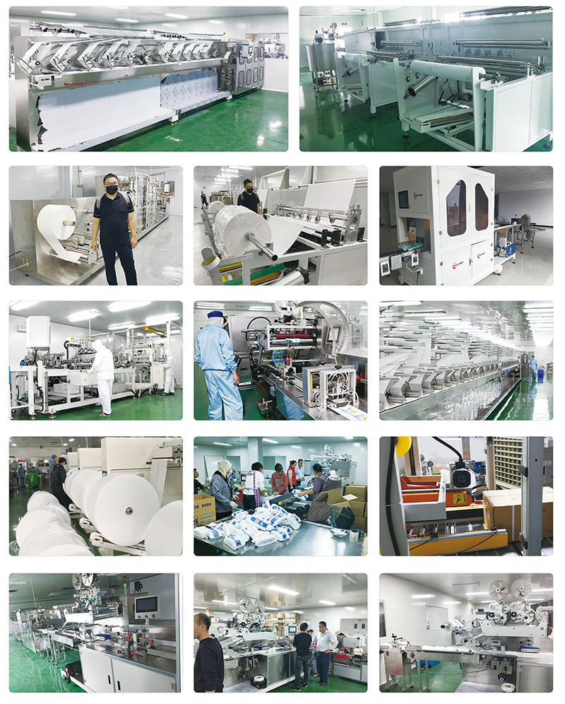 濕巾機器設備現場 濕巾機器設備現場
